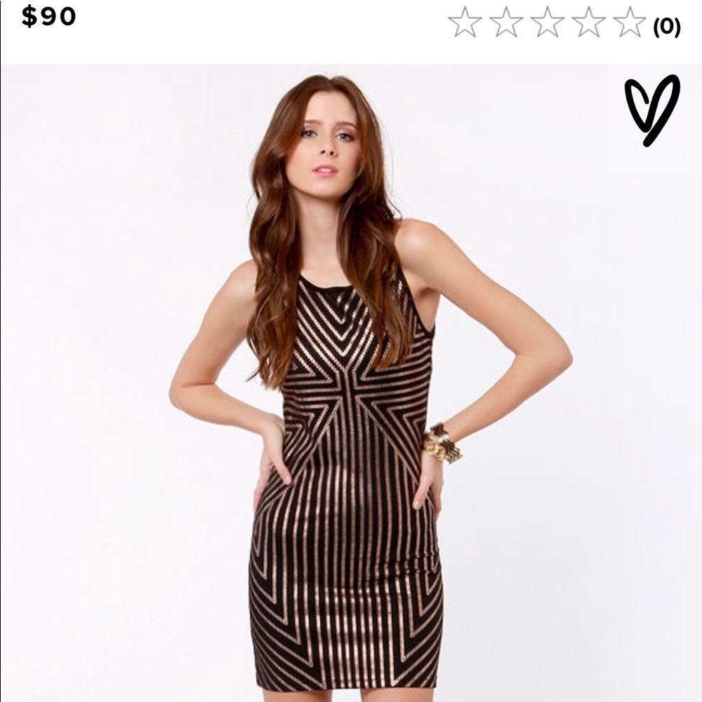 MinkPink Vanishing Point Dress